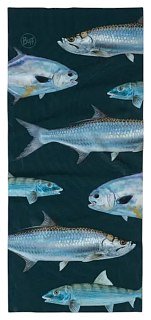 Бандана Buff Coolnet UV+ Saltwater night blue - фото 2