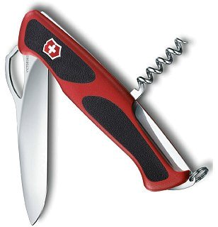 Нож Victorinox Ranger Grip 130мм 5 функций красный/черный - фото 3