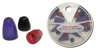 Набор грузил Bullet Weights Painted Blei Set пули уп. 18 шт
