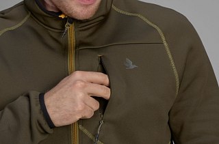 Куртка Seeland Hawker full zip fleece pine green  - фото 3