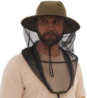 Панама-накомарник Huntsman Антигнус хаки смессовая - фото 1