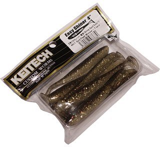 МП Приманка Keitech виброхвост Easy shiner 3" 410 crystal shad 10шт - фото 2