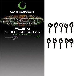 Винты для крепления насадки Gardner Covert long flexi bait screws anti glare - фото 2