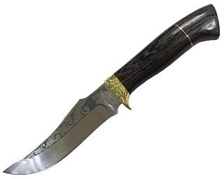 Нож Ладья Клык-2 НТ-27 Р 95х18 рис.венге - фото 3