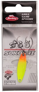 Блесна Berkley Ags Sukoshi 2,5гр Orange Tip/Chartreuse/Gold