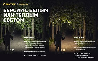 Фонарь Armytek Wizard C1 Pro Magnet USB теплый налобный - фото 26