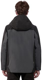 Куртка Humtto 2в1 960 Black-Grey - фото 2