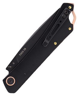Нож Sanrenmu 9305-SB складной сталь 8Cr13MOV Black coat 3Cr13 - фото 2