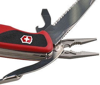 Нож Victorinox RangerGrip 174 красно-черный - фото 8