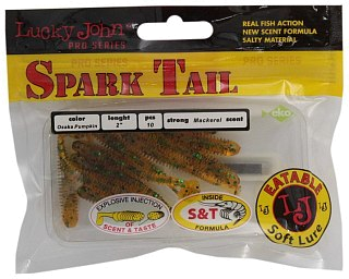 Приманка  Lucky John виброхвост Pro Series spark tail 2,0in 05,00/PA19 10шт - фото 3