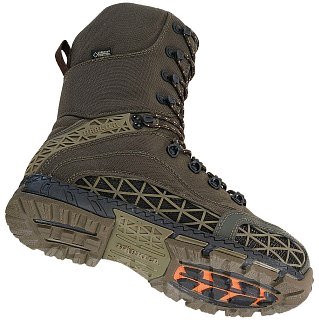 Ботинки Harkila Trapper master GTX 9 dark brown/dark olive  - фото 3
