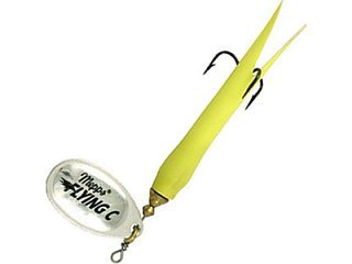 Блесна Mepps Aglia Flying С 25гр №3 silver/chartreuse