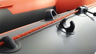 Лодка Boatsman BT320A надувная графитово-оранжевый - фото 5