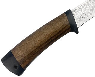 Нож Росоружие Риф ЭИ-107 орех гравировка  - фото 3