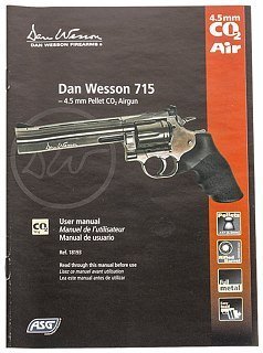 Револьвер ASG Dan Wesson715 6 4,5 мм - фото 8
