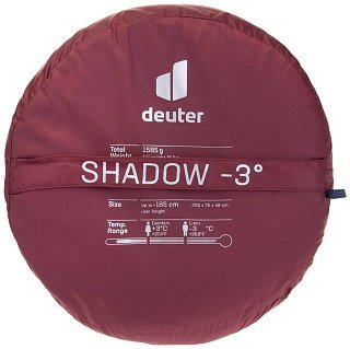 Спальник Deuter Shadow maron navy левый -3 - фото 4
