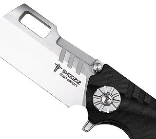 Нож SHOOZIZ HAN317-WB&BH складной DC53 рукоять G10+3D - фото 5