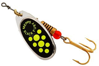 Блесна Mepps Black Fury Сhartreuse/Silver №1