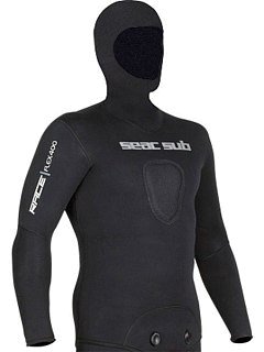 Куртка от гидрокостюма Seac Sub Race flex 400 открытая пора 3,5мм