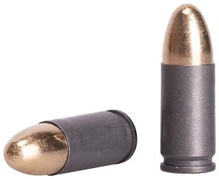 Патрон 9х19 ТПЗ Luger FMJ 6,16гр сталь - фото 2