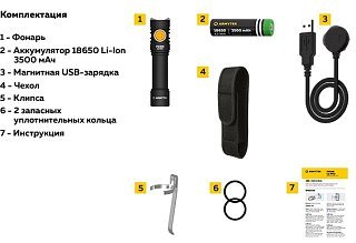 Фонарь Armytek Prime C2 Pro Magnet USB теплый - фото 9