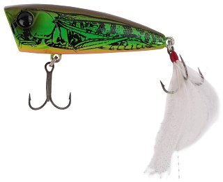 Воблер Daiwa Steez popper 60F grasshopper