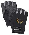 Перчатки-митенки Savage Gear Neoprene Half Finger Black