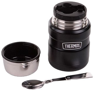 Термос Thermos SK 3000 BK 0,47л matte black king food - фото 2