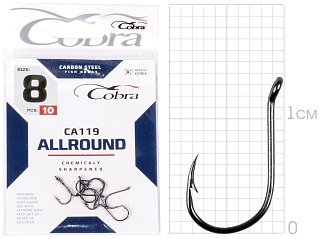 Крючок Cobra Hinnu 008 - фото 2