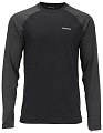 Термофутболка Simms Lightweight Baselayer Top Black 