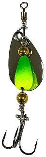 Блесна Daiwa Silver creek spinner 4гр  four-leaf - фото 2