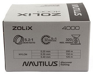 Катушка Nautilus Zolix 4000 Com - фото 12