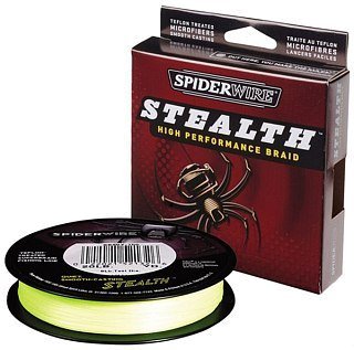 Шнур Spiderwire Stealth 137m Yellow 0.35