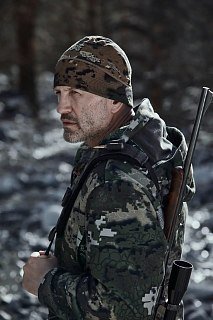 Шапка Sina Gear Wildwool Adaptive Camo шерстяная - фото 4
