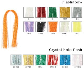 Люрекс Akara Crystal holo flash 30см YLS- 1