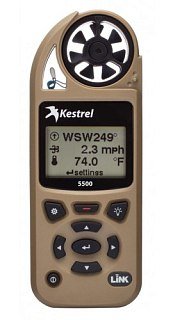 Ветромер Kestrel 5500 Tan Link + флюгер 0855LVTAN