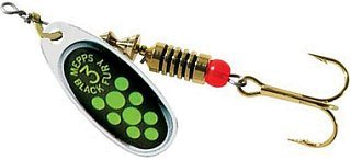 Блесна Mepps Black Fury №3 silver/chartreuse