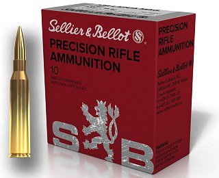 Патрон 338Lapua Mag Sellier&Bellot HPBT 16,2 гр
