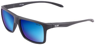 Очки Aquatic Surf синие зеркальное покрытие - фото 1