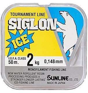 Леска Sunline Siglon ice clear 50м 0,128мм