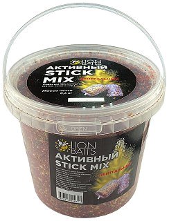 Стик-микс Lion Baits активный Нейтральный 600гр ведро - фото 1