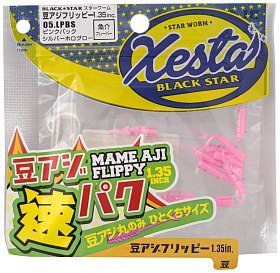 Приманка Xesta Black star worm mame aji flippy 1,35" 05.lbps
