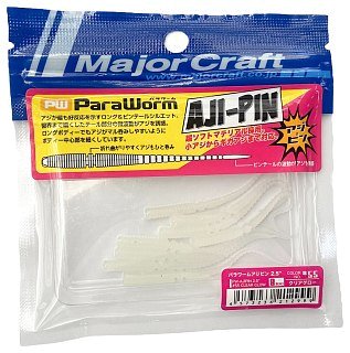 Приманка Major Craft PW Aji pin 2,5' цв.055 Clear glow