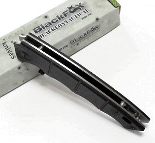 Нож Fox Blackfox Sai складной сталь 440C рукоять G10 - фото 7