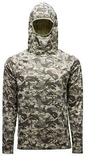 Футболка Grundens Solstrale Hoodie Refraction Camo Green  - фото 1