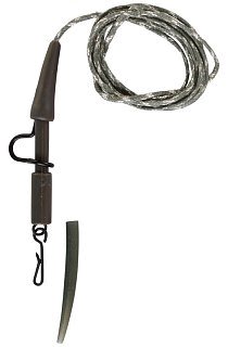 Оснастка Prologic Distance Leadclip Soft Core Leader 80cm 35lb 1шт - фото 1