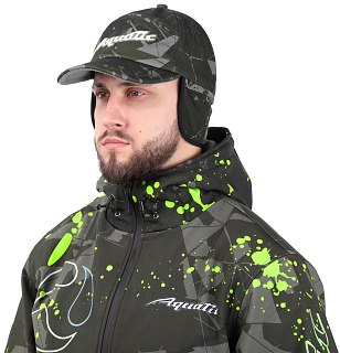 Кепка Aquatic КА-24 утепленная camo khaki - фото 1