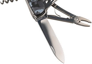 Нож Victorinox Skipper 111мм 17 функций морской камуфляж - фото 8