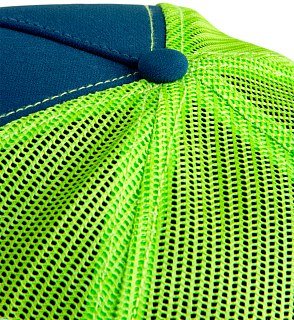 Бейсболка Grayling Argus синий лайм - фото 4