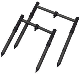 Подставка Prologic K3 Carbon Low Profile 2 Rod Pod 20-25см - фото 4